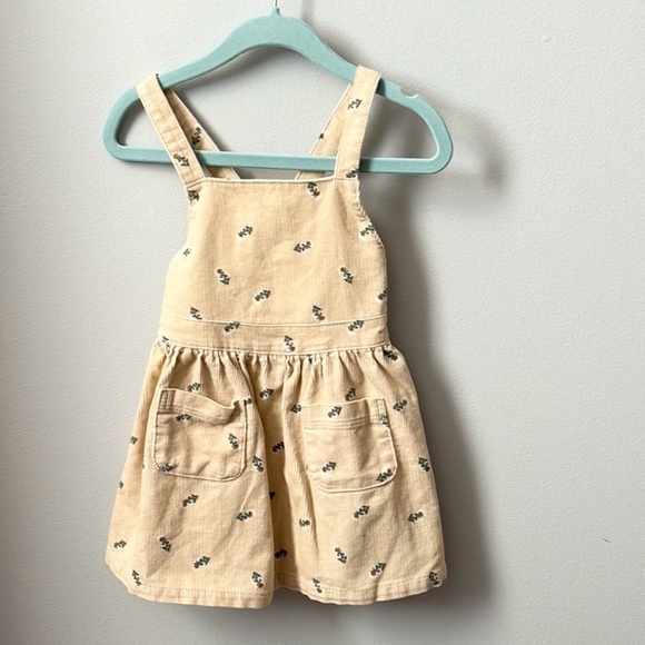 Old Navy Jumper light lemon color with rust size 12-18 months - Picture 3 of 8